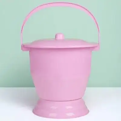 子供用おまる-尿バケツ-ポータブル子供用小便器-蓋付き人間工学に基づいたデザイン-簡単お手入れ-ベビー用トイレトレーニングポット