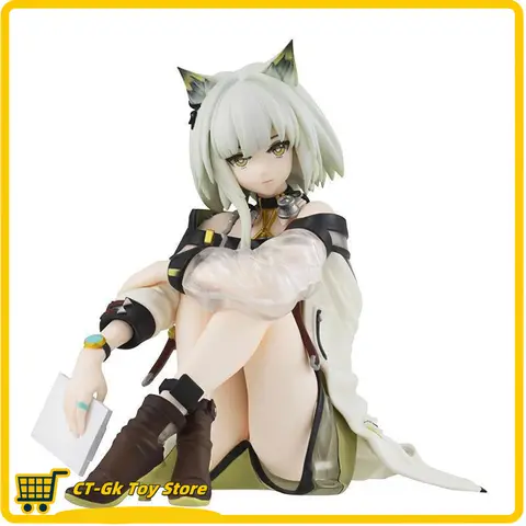 Figura DE ACCIÓN DE Arknights Kal'Tsit, 9,5 cm, producto relacionado con el juego, elemento cuadrático, chica hermosa, adorno de figuras sólidas para mujer