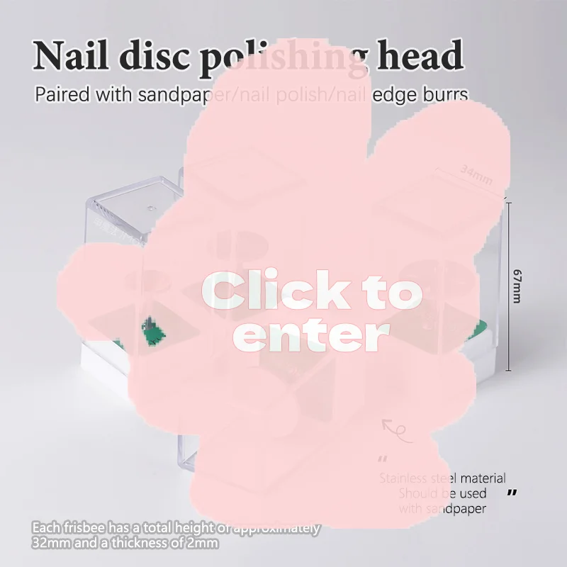 Disco de papel de lixa de aço inoxidável 3/32 "disco de metal redondo brocas de unhas acessórios mandril de papel de lixa 15mm 20mm 25mm