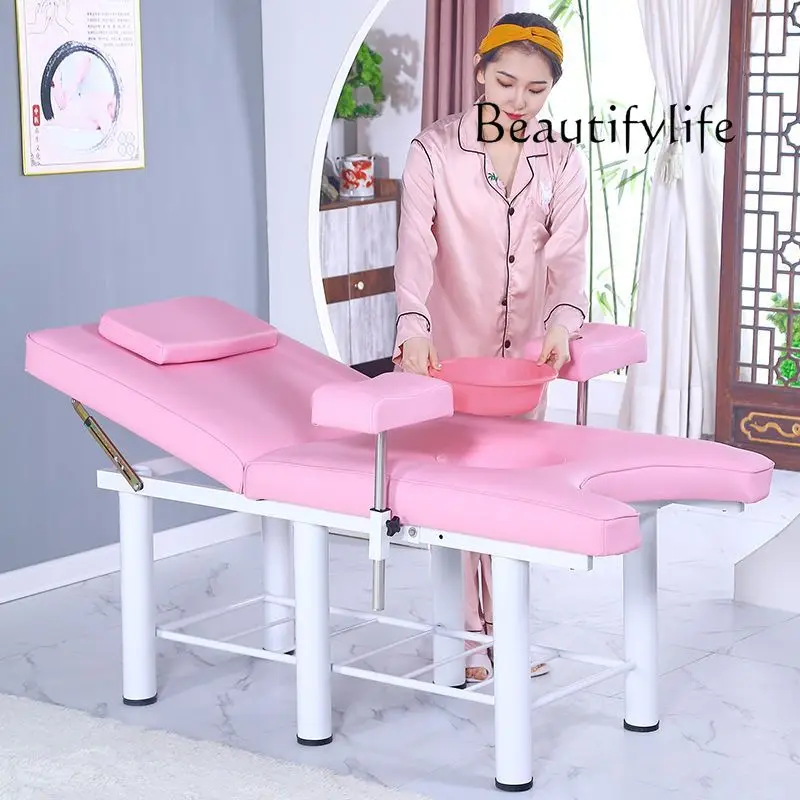 

Multifunctional for Beauty Use-Bed Female Care Washing Bed