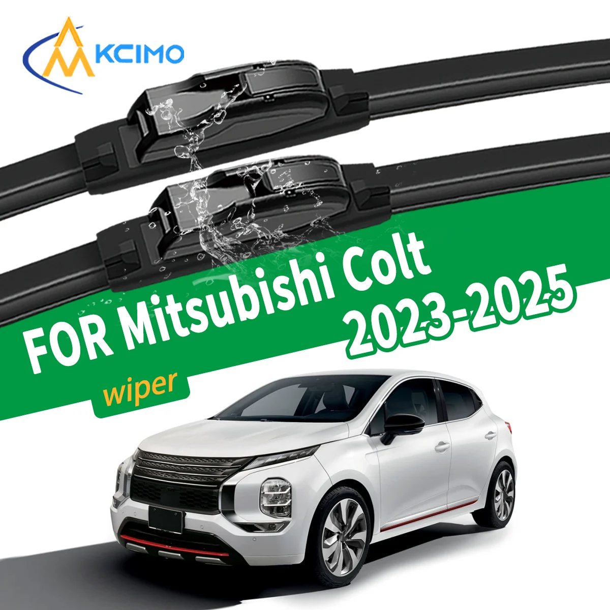 

Premium Silent Wiper Blades For Mitsubishi Colt 23-25 Front Windshield Wiper Auto Replacement Parts High Quality Natural Rubber