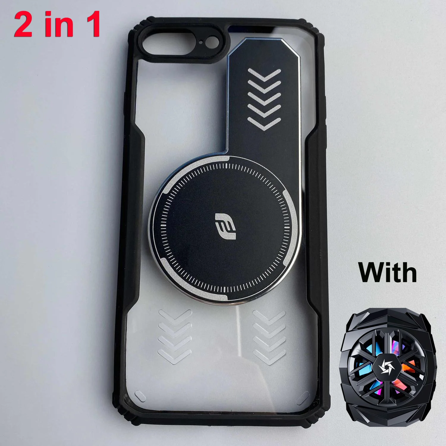 

For iPhone 8 Plus Graphene Heat Dissipation Case For iPhone 7 Plus Shockproof Breathable Cooling Cover iPhone7 iPhone8 Plus Case