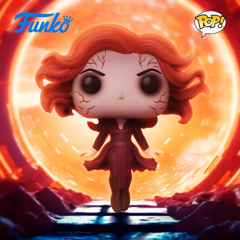 

Подлинная версия FUNKO POP Marvel X-Men: Феникс/Джун Грей аниме украшение для рабочего стола модель игрушки Коллекционная модель