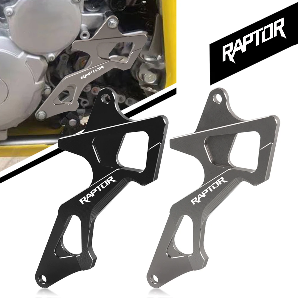 RAPTOR 350 EDIZIONE SPECIALE 2007 Moto RAPTOR 350SE 05-06 Front Sprocket Cover Chain Protector Guard For Yamaha RAPTOR 350 04-13