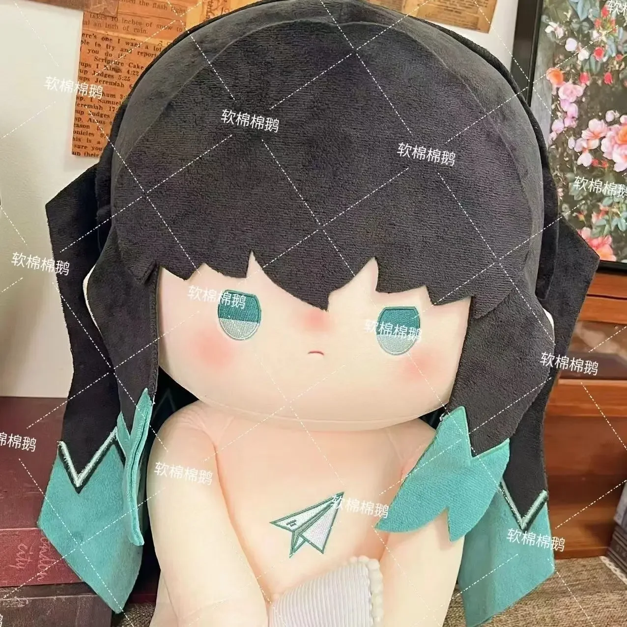 

40CM Anime Role Attributes Tokitou Muichirou Adorable Plush Doll Body Dress Up Stuffed Toys Sitting Posture Figures Pillow Gift