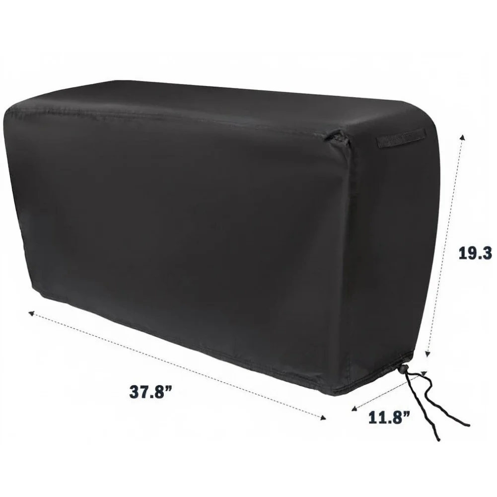 Electric Log Splitter Cover Built to Fit 12 for ton Models - 210D Oxford Cloth with Drawstring for Secure Coverage