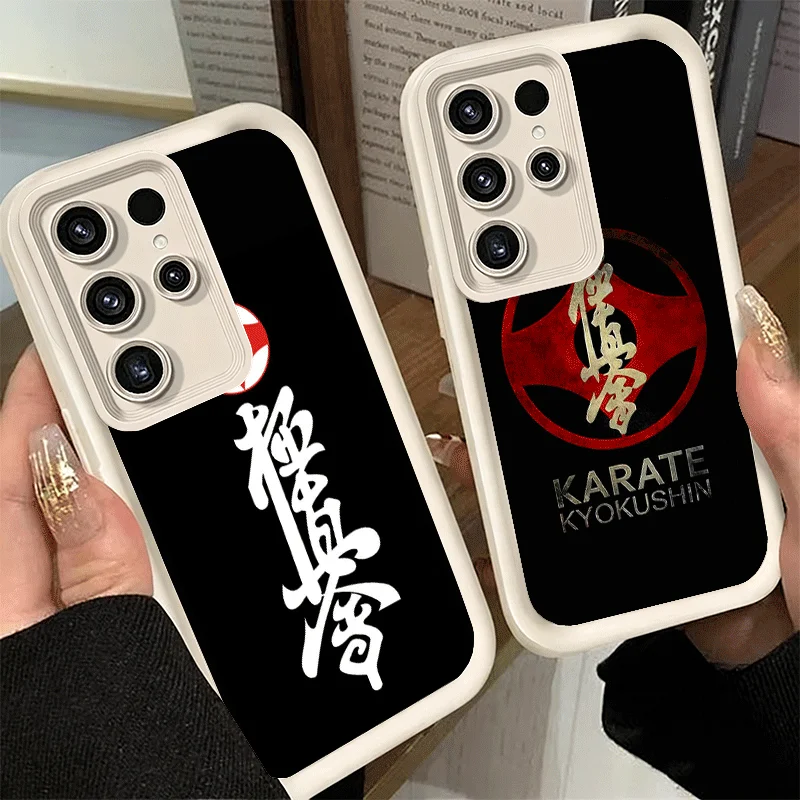 Phone Case for Samsung Galaxy S26 S25 Ultra S24 FE Karate Oyama Kyokushin Shell S23 Plus S22 + S21 S20 5G Soft Silicone Funda