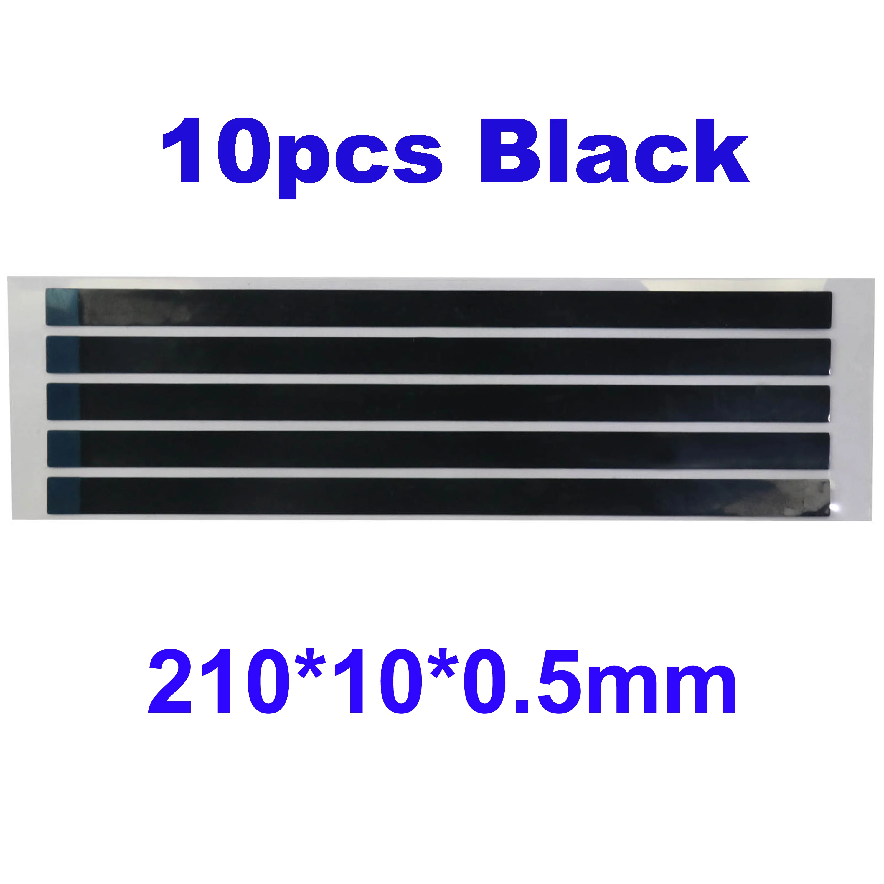 لاصق تحرير مطاطي ، علامات سحب سوداء ، شاشة LCD بمقبض بدون علامات تبويب ، إصدار جديد ، عرض 10 شرائط