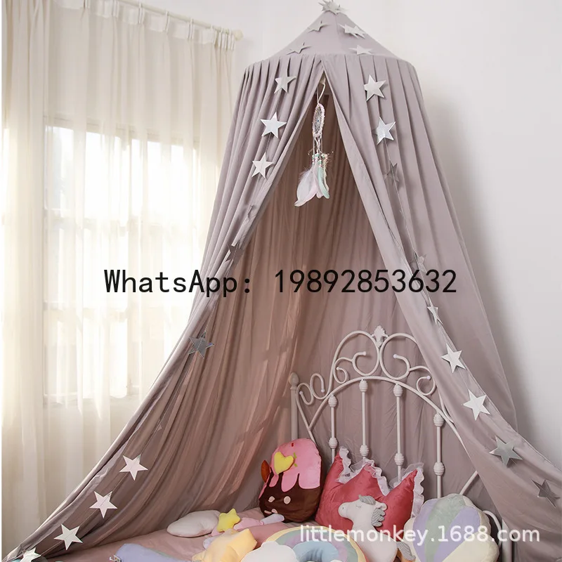 Hys dome bed indoor bed curtain windproof and lightproof mosquito net princess room bed tent