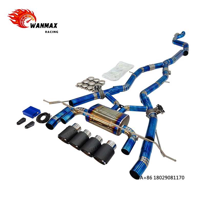 

Высокопроизводительная титановая выхлопная система Valvetronic Catback для G80 M3, G8X M3, G83, G84, G8X S58 с регулируемыми клапанами