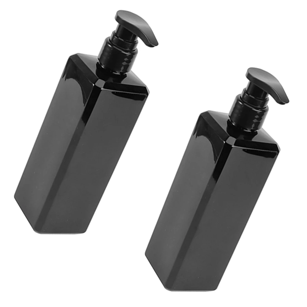 

2 pcs Refillable Portable Plastic Lotion Shampoo Shower Gel Dispenser Bottle Travel Size Compact Lightweight Empty Storage