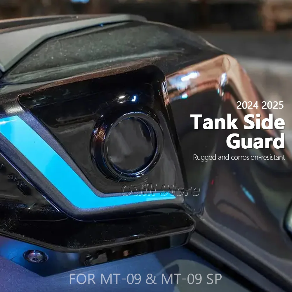 دراجة نارية الملحقات خزان النفط غطاء جانبي هدية الحرس حماية جديد لياماها MT 09 SP MT09 MT-09 2024 2025