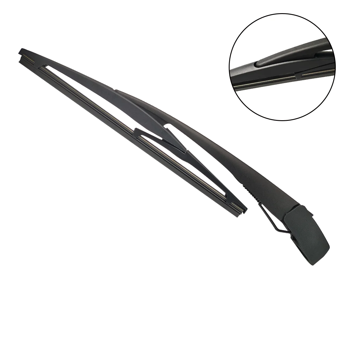 ใบปัดน้ำฝนหลัง 1/2 ชิ้น พร้อมก้านปัดน้ำฝน สำหรับกระจกหลังรถยนต์ สำหรับ SUZUKI S-CROSS 2014+