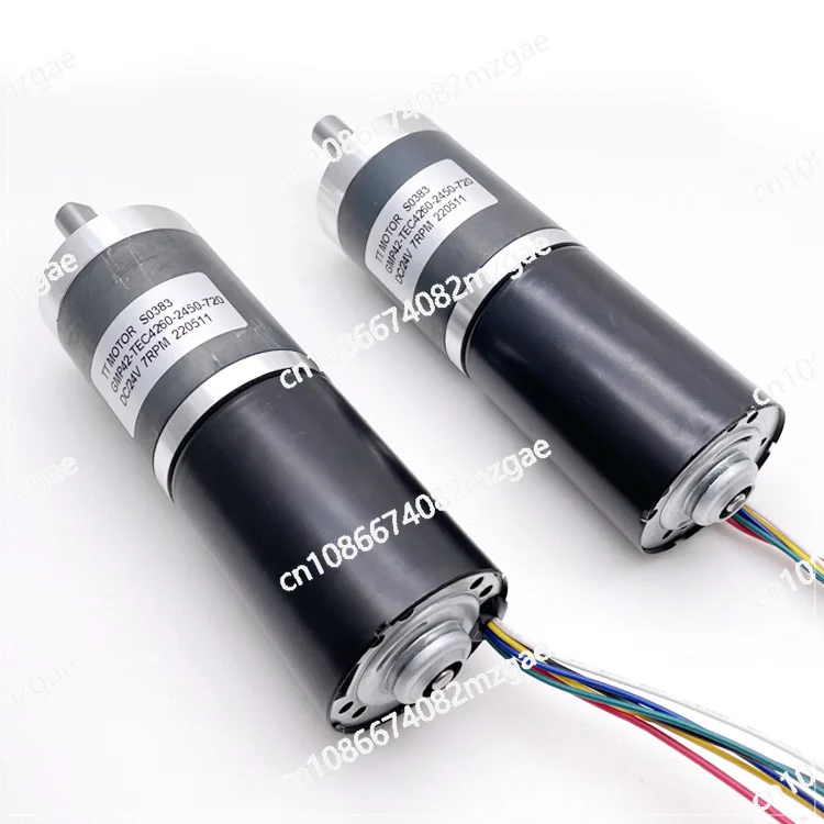 42mm Brushless DC Geared Motor 24V Planetary Gear Motor for DIY Robotics