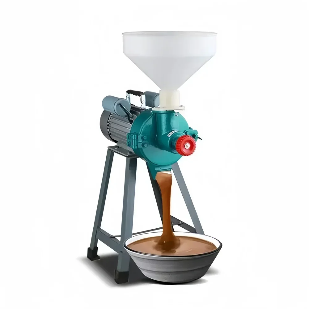 Electric Peanut Butter Maker Walnuts Sesame Colloid Mill Making Pulping Machine Almond Nuts Grinder