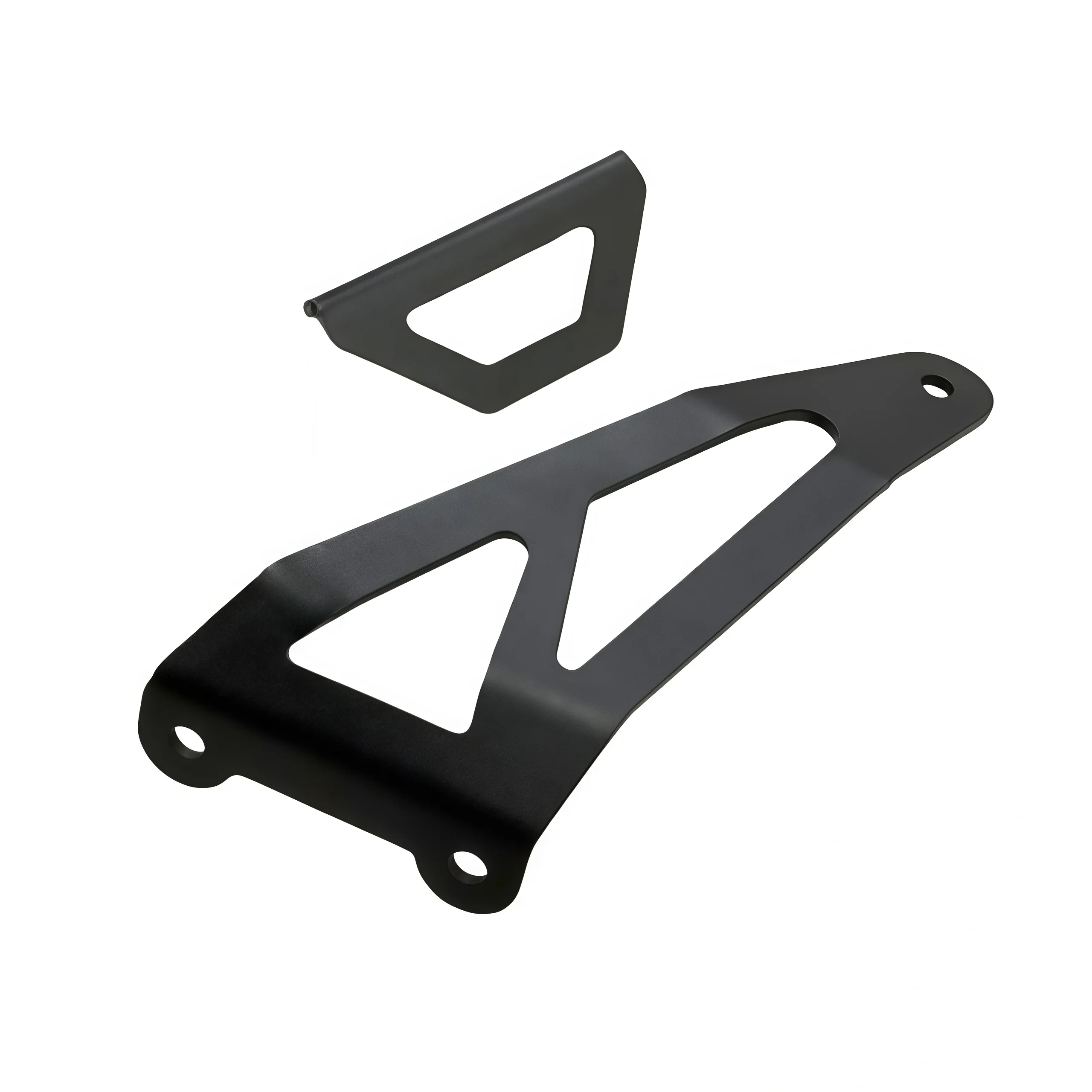 450MT Motorcycle Exhaust Hanger Bracket Accessories Muffler Support For MT450 IBEX 450 MT 2024 2025 Rear Footrest Blanking Plate