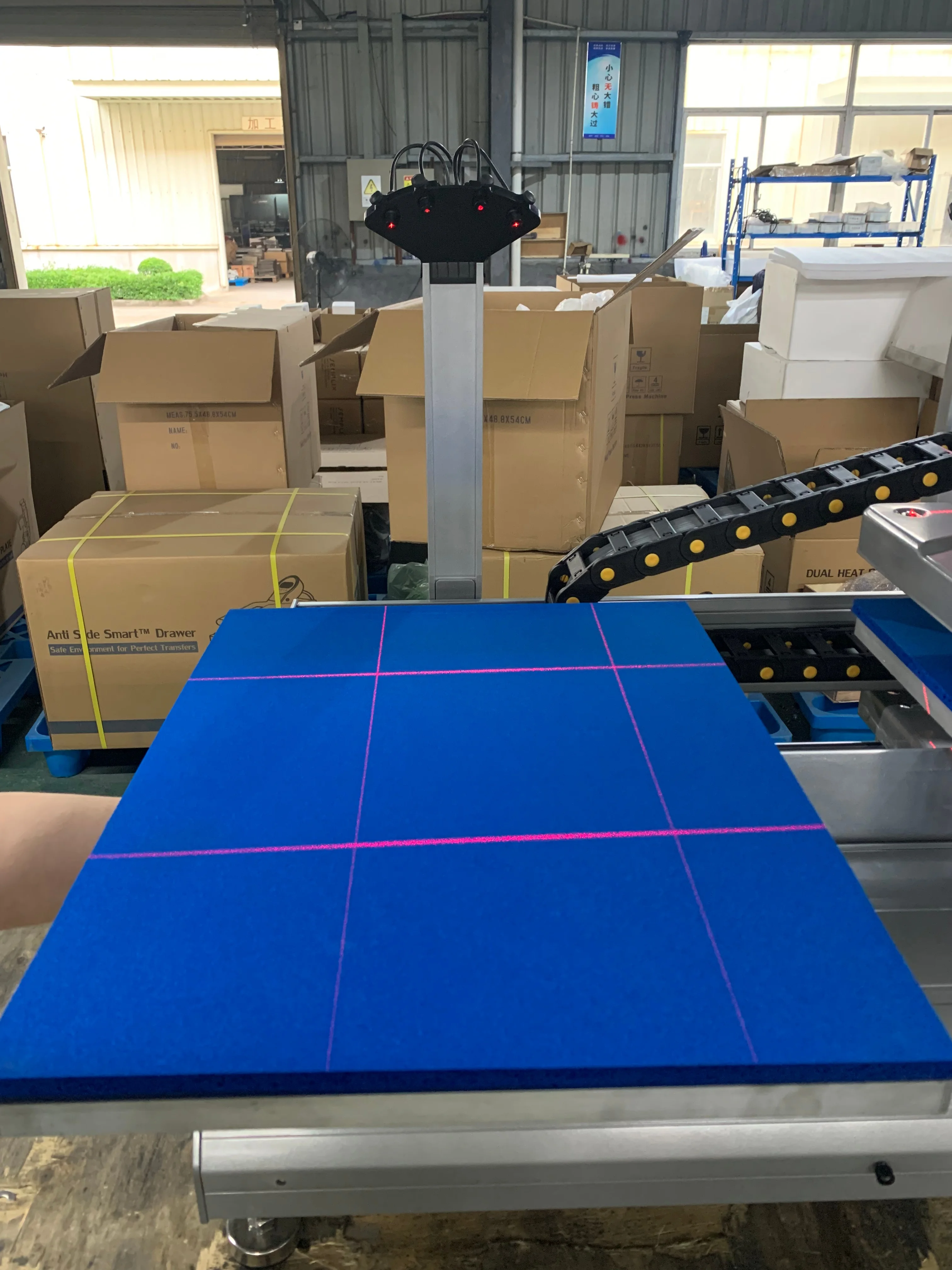 Chengyue CYDW-5 New Design Automatic Accurate Alignment Tool for Electric Heat Press Machine 220V Fix Position DIY Small