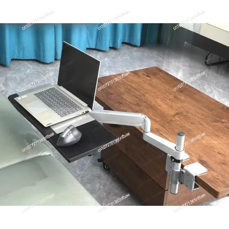 Coffee table keyboard, mouse, notebook stand, home modern simple space-saving bedside computer stand