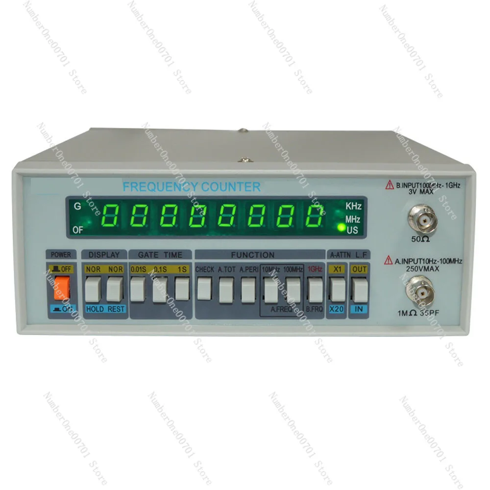 TFC-2700L Multi-Functional High Precision Frequency Meter 8 LED Display Instrument 10HZ-2.7GHZ High Resolution Frequency Counter