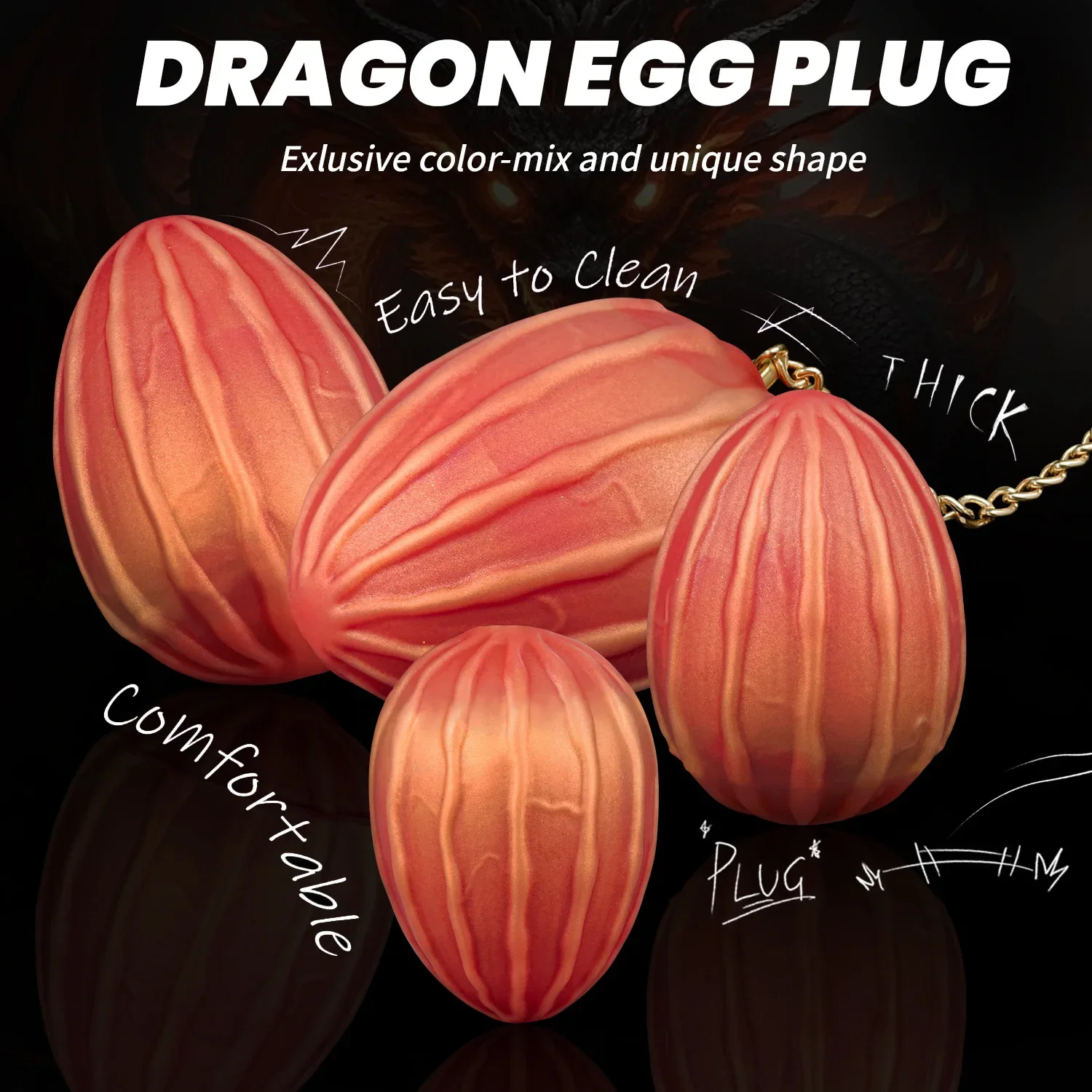 Plug anal en silicone et stimulateur prostate et point g pour adultes_voghion.com
