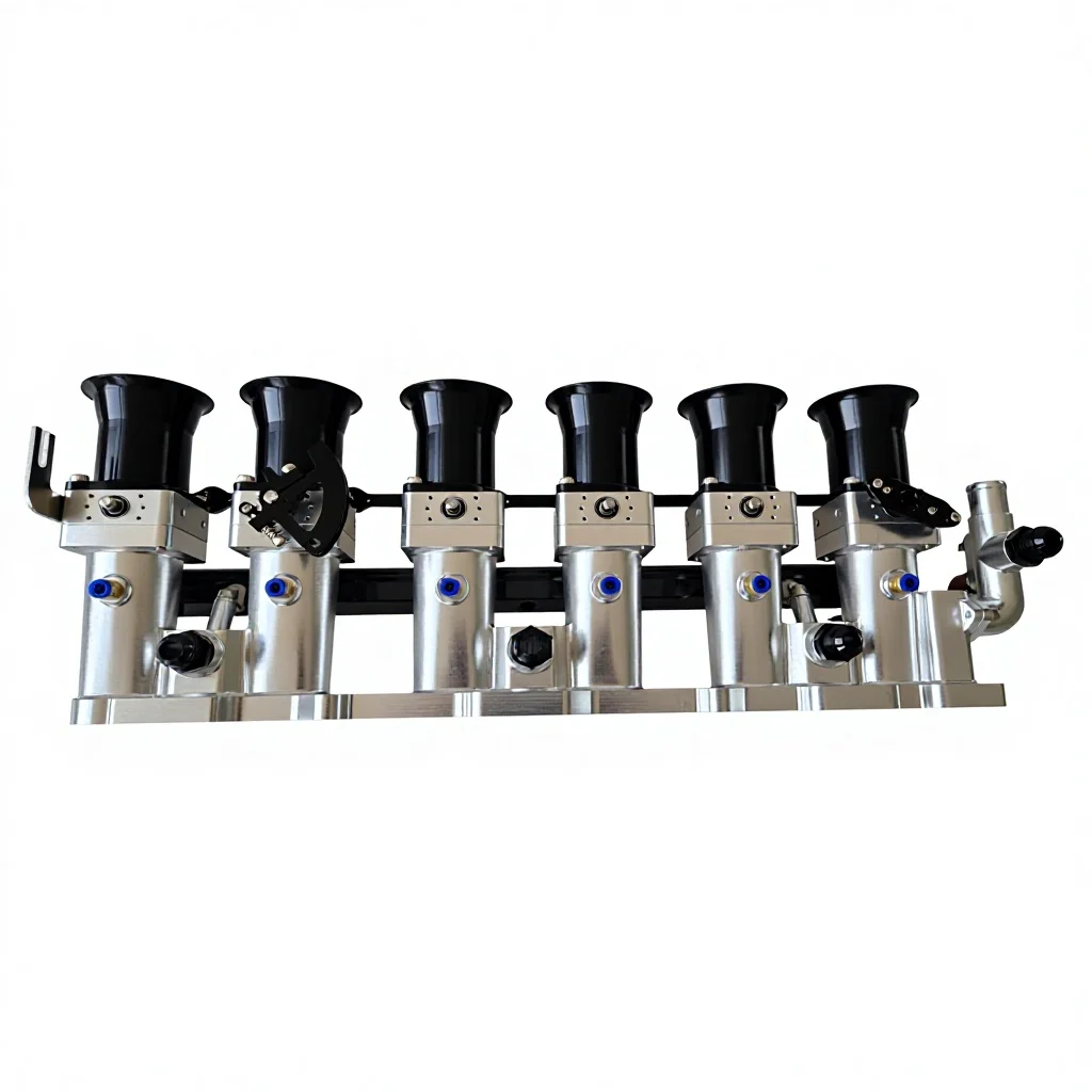 

High Performance Turning Part Billet Individual Throttle Body Itb Kit for Nissan Skyline R32 R33 R34 RB20 RB20DE 50MM