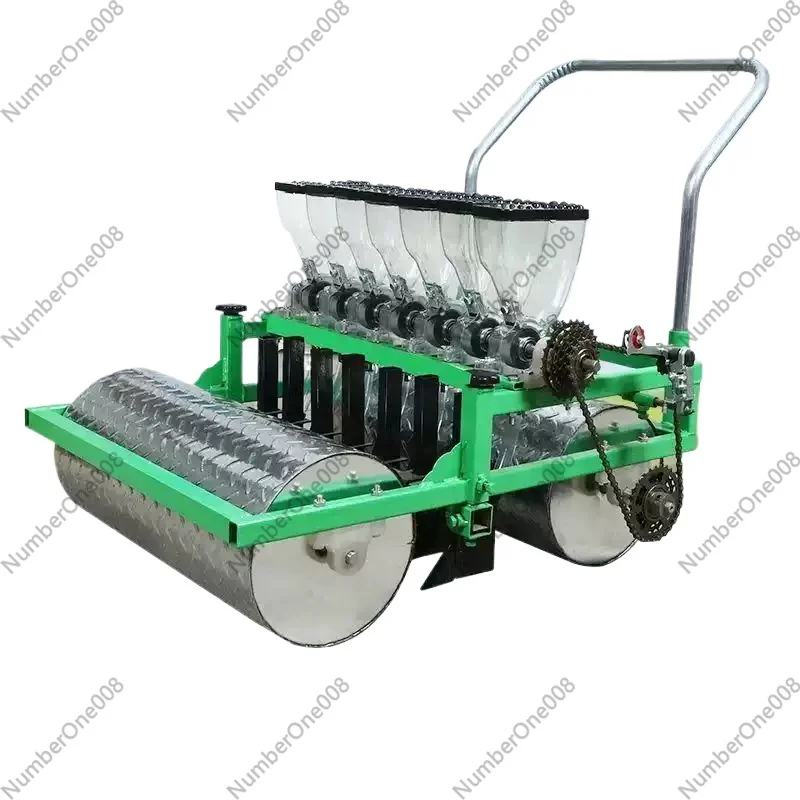 Small hand push multi-functional vegetable planter