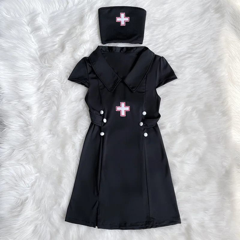 Bla Sexy orm Falda disfraz de Halloween Cosplay enfermera Doctor juego de rol disfraz de club nocturno escenario étnico tradicional para mujer...