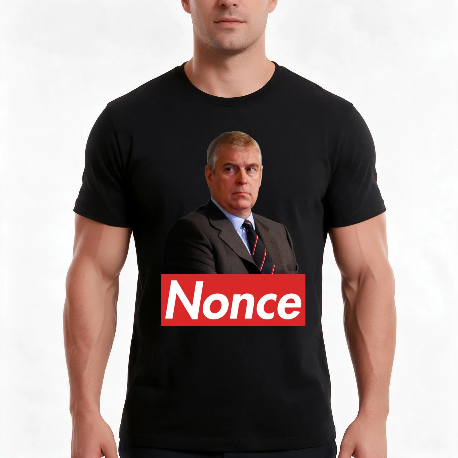 Prince Andrew Nonce Men T Shirt man t shirts for men casual