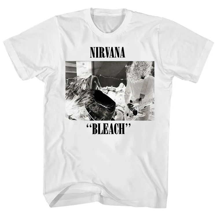 

Band American Street Hip-hop Punk Style Retro Digital High-quality Print Cotton Short-sleeve T-shirt