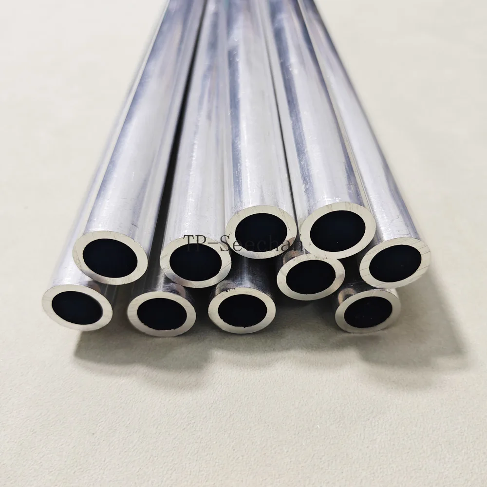 1pcs OD30mm 31mm 6063 Aluminum Tube ID7-29mm Aluminum Round Pipe Straight Hollow Alloy Tube CNC Metal Piping Customized