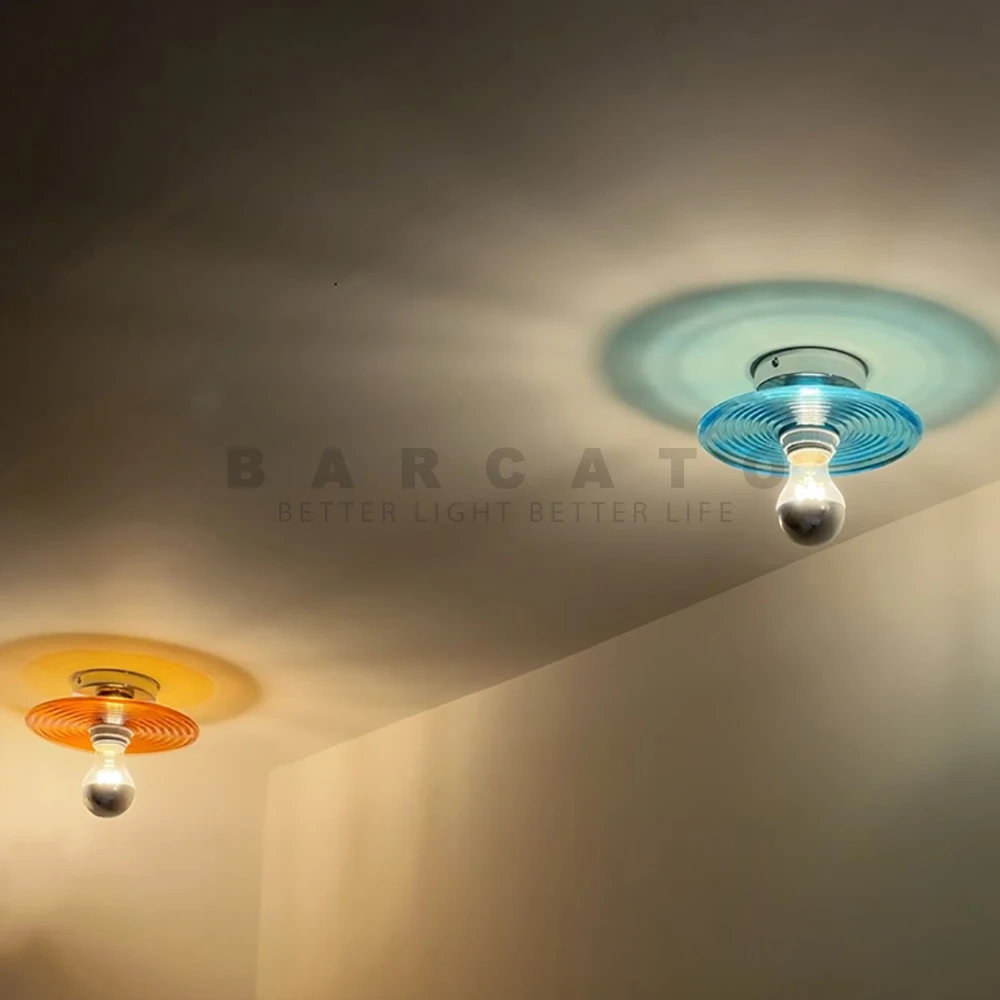 水の波紋ガラス天井照明デザインバウハウス照明寝室廊下ヴィンテ - Home Bathroom Lighting Design のレビューと価格