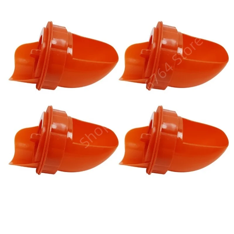 NONE Automatische Schwerkraft Huhn Feeder Regendicht Geflügel Feeder Port Reduzieren Verschütten Lebensmittel Bauernhof Huhn Ente Lebensmittel DIY Loch Opener Werkzeug 9