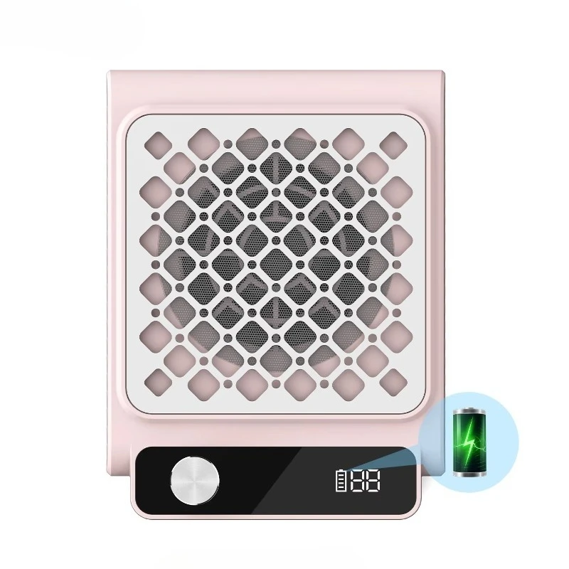 

Mini Nail Dust Filter 6000 rpm Portable Nail Vacuum Cordless Nail Salon - Pink