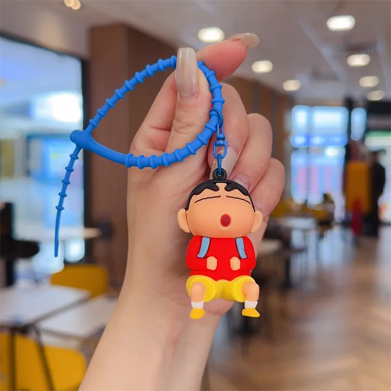 

1PCS new doll key chain cute cartoon school bag key chain ornaments