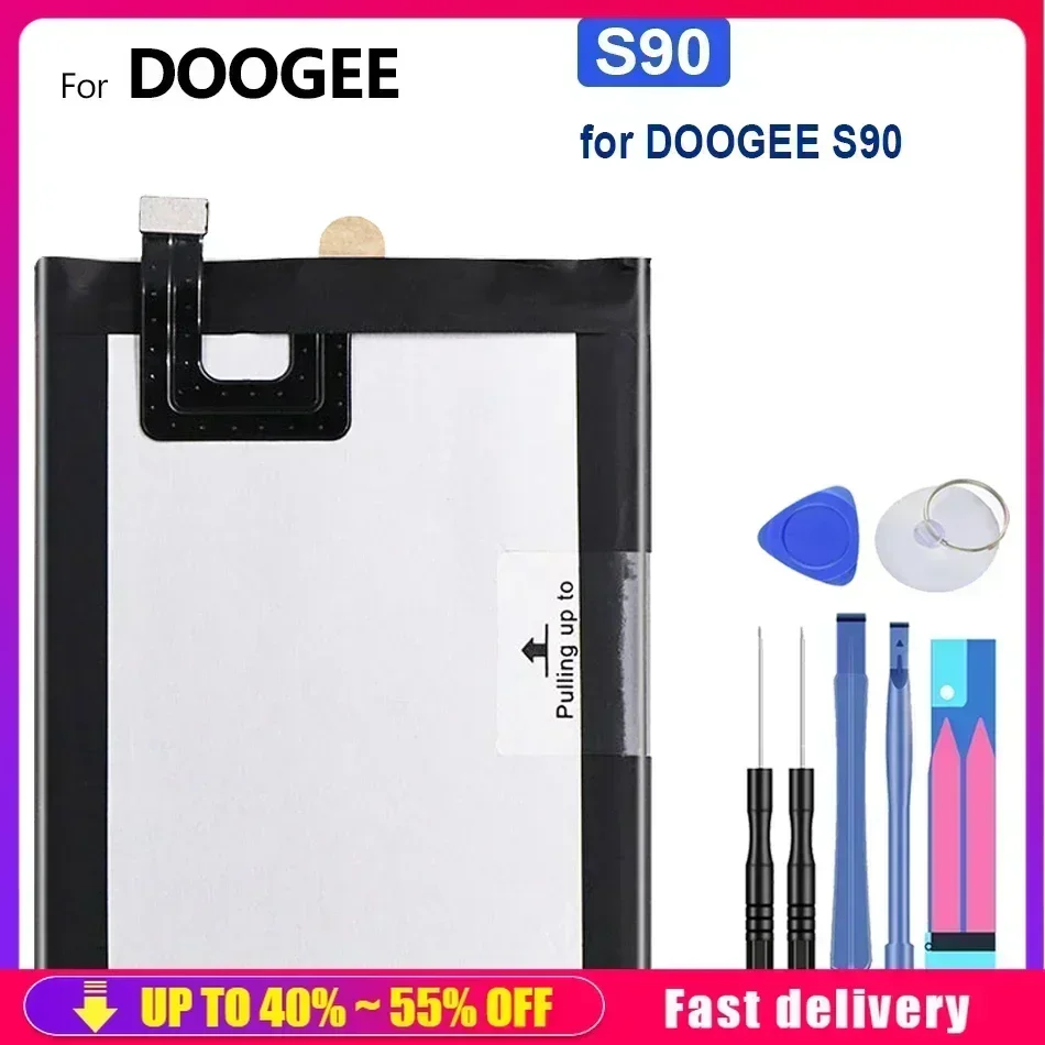 

Rechargeable Mobile Phone Batteries 5050mAh For DOOGEE S90 Smartphone Portable Battery Fast Shipping