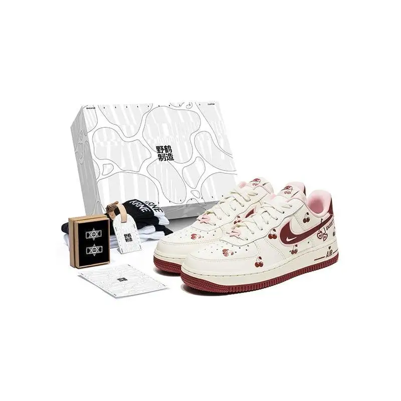 【Customize】Nike Air Force 1 Skateboarding Shoes Women's Sneakers shoes FD4616-161