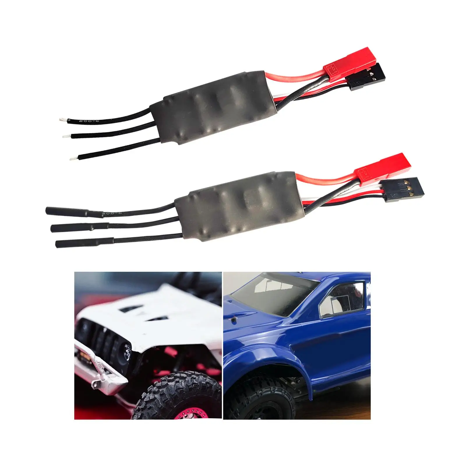 1/24 RC Brushless Motor 18A ESC Replace Parts Update Parts Accessory Easy to Install DIY Parts for Brushless Motor 1222 1625