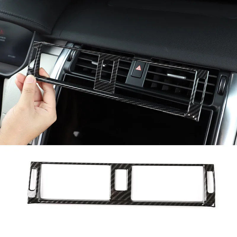 

For Land Rover Discovery 5 2021-26 ABS Car Central Control Air Conditioning Air Outlet Frame Decoration Stickers Car Accessories