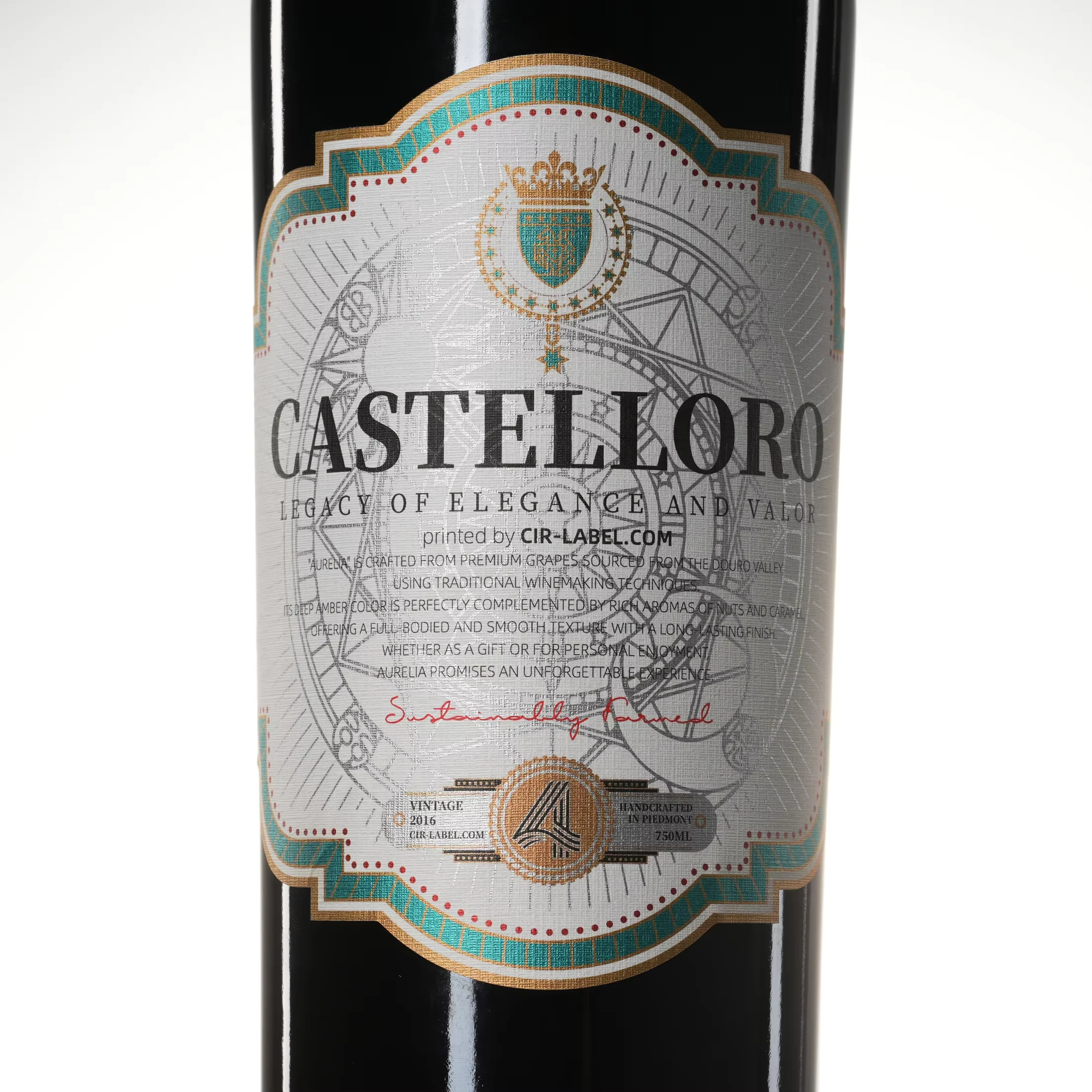 

Индивидуальные этикетки для вина и продуктов｜Металлическая краска цвета розового золота｜Матовое покрытие｜Водостойкий клей