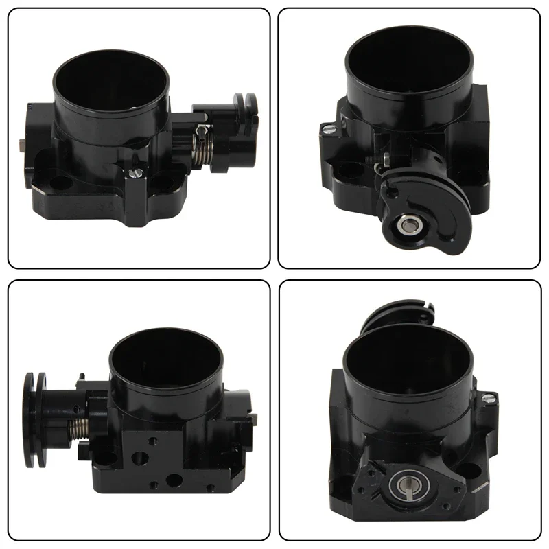 

Black Throttle Body Billet CNC Pro Serie 2.5" 64mm Fits for Mazda Miata MX-5 1.8L Engine L4 BP-4W BP-Z3 1999-2005 Aluminum