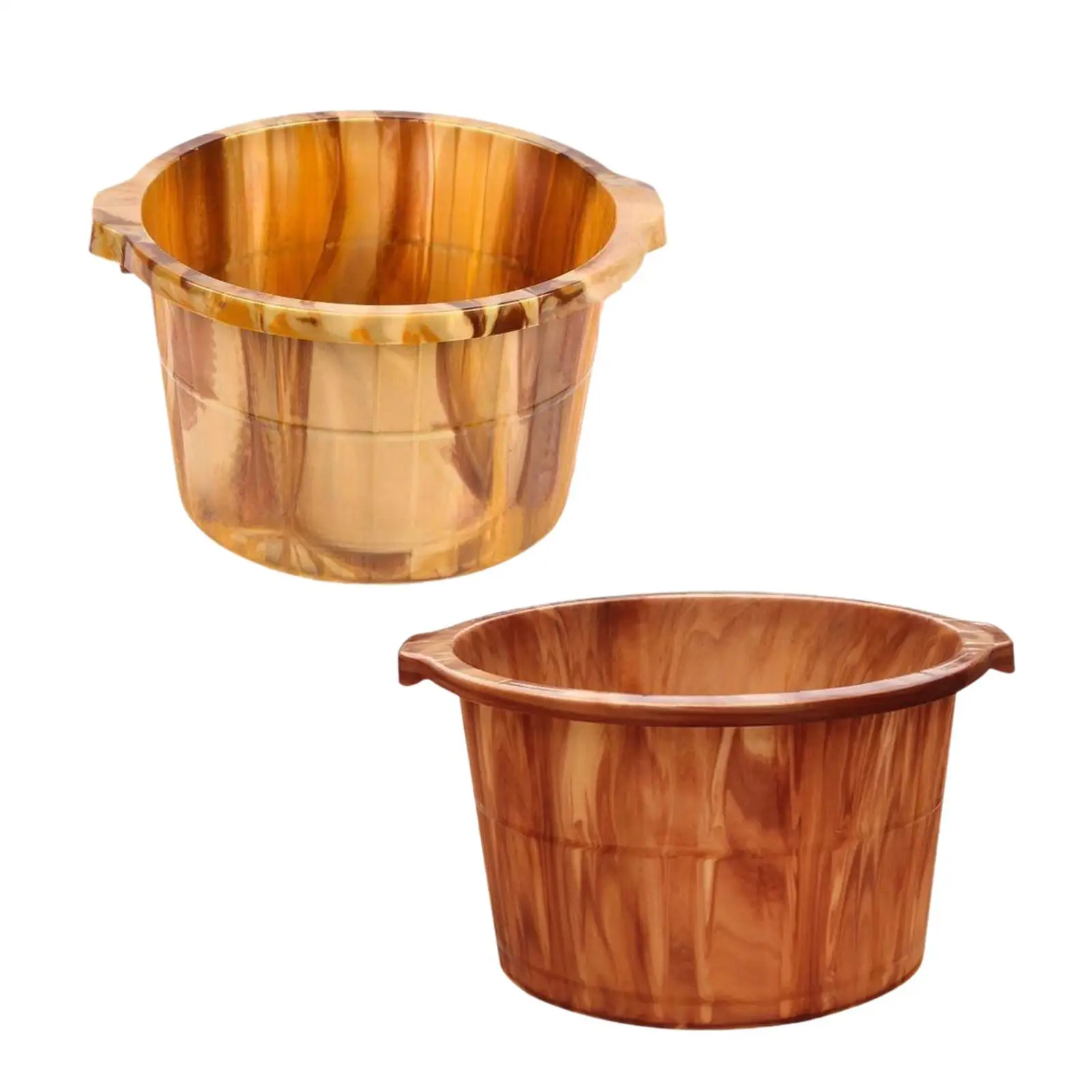 Foot Basin Foot Wash Bucket Multifunctional Massage Bucket SPA Pedicure Basin Home Hotel for Women Men Foot Tub Foot Bath Bucket