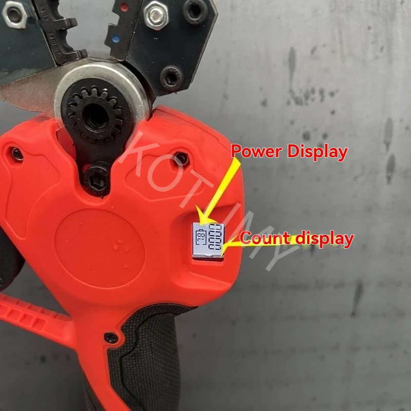 Wireless Lithium Battery Tool Wiring EW-50X Terminal Pre Insulated Tube Type Bare Crimping Device