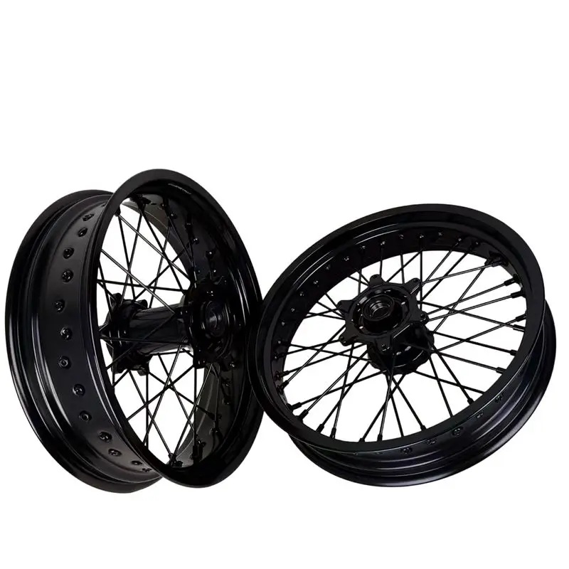 17 Inch Wheel Set Cast Hub 17 Inch Alloy Wheels Rims Supermoto Wheels 17