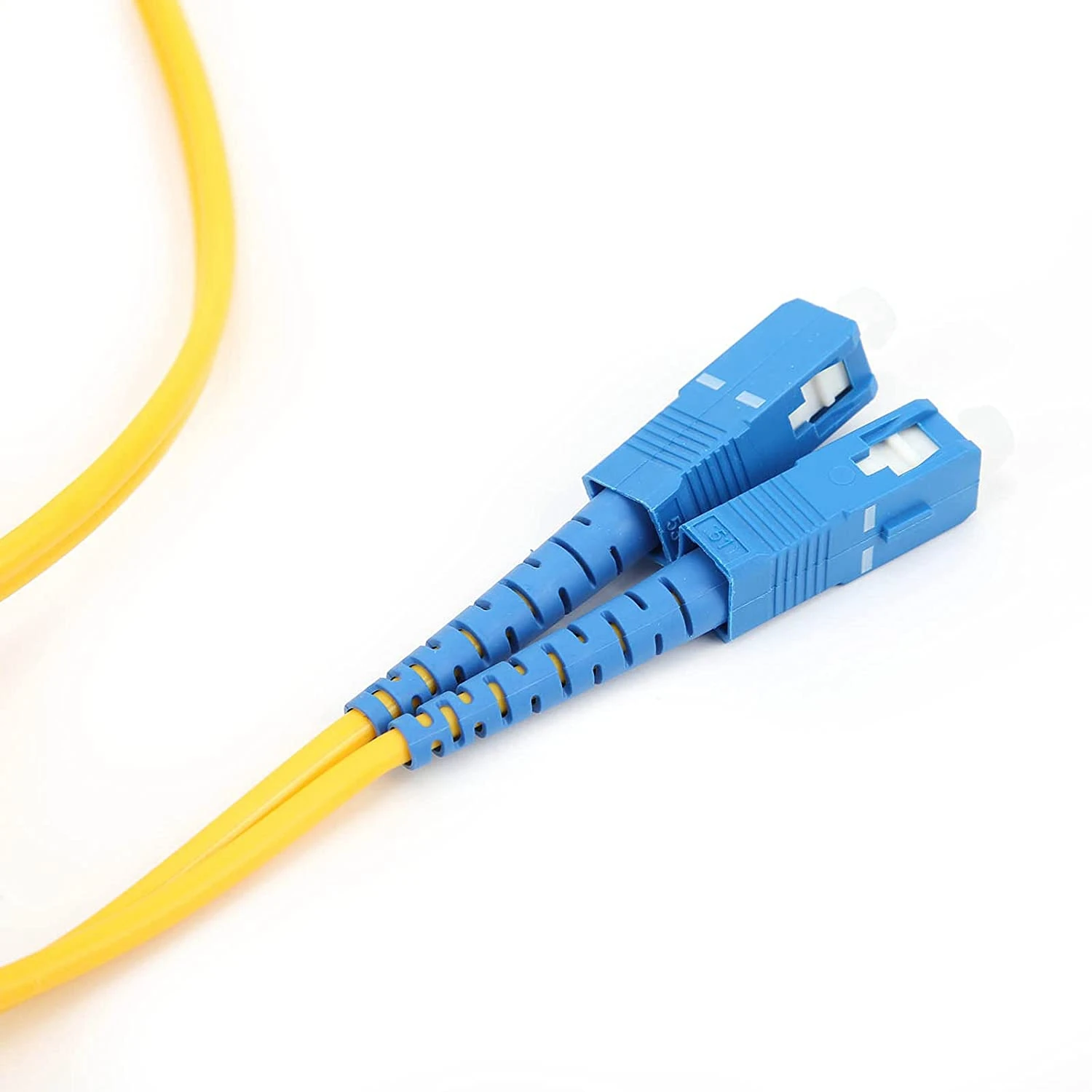 Fiber Optic Cable Jumper Cable LC/UPC TO SC/UPC Single Mode Dual Core For Fiber Optic Communication Room Wiring 10M