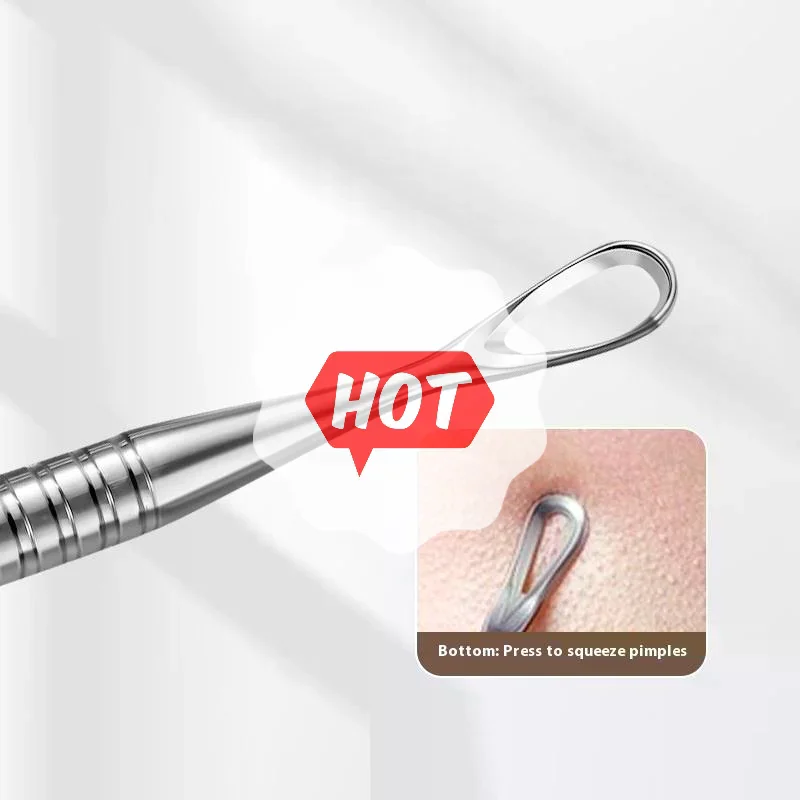 Ultra-fine Cell Pimples Blackhead Whitehead Clip Professional Beauty Salon Remove AcneFat Particles Needle Tool Beauty Tools