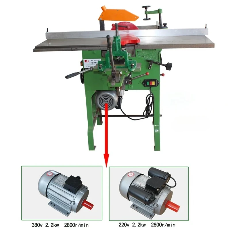 220V 4200r/min max 310mm planing width desktop multi-function woodworking machine tool ML393B electric chainsaw planer 2200W 1pc