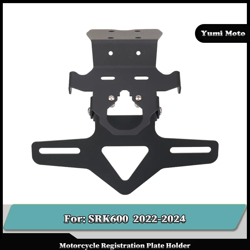 

NEW Motorcycle Accessories Rear Tail Tidy Fender Eliminator Kit License Plate Holder Fit For QJMOTOR SRK600 2022-2024