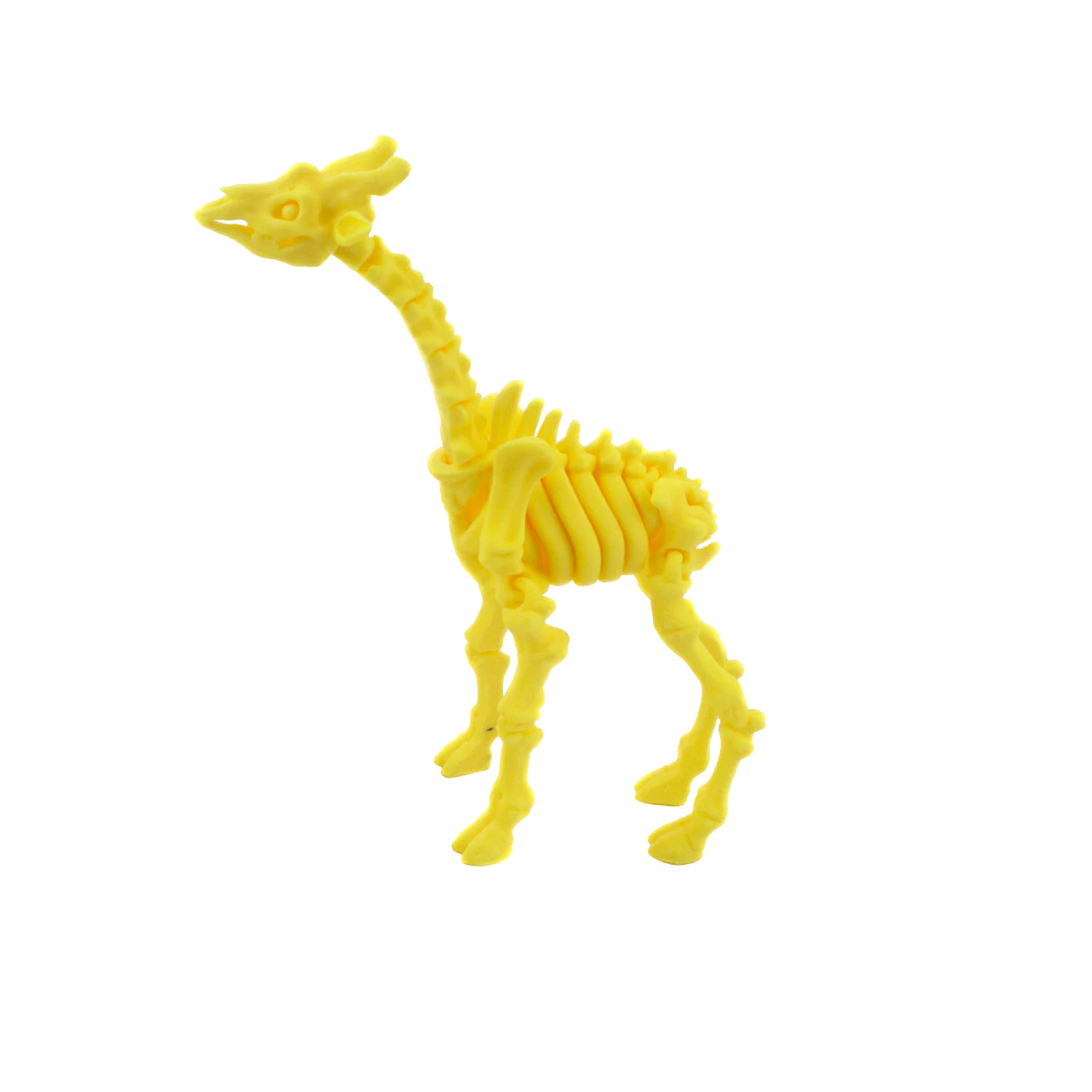 

3D printed giraffe, novel skeleton ornaments, collectible crafts, administrative desk tabletop fillers