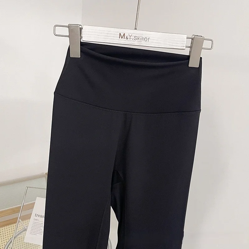 Yoga Pants Oversize Women Loose Bootcut Thermo Checkered Matte V Cut Beautiful Jeggings Curvy Graffiti Patterned Design Vintage