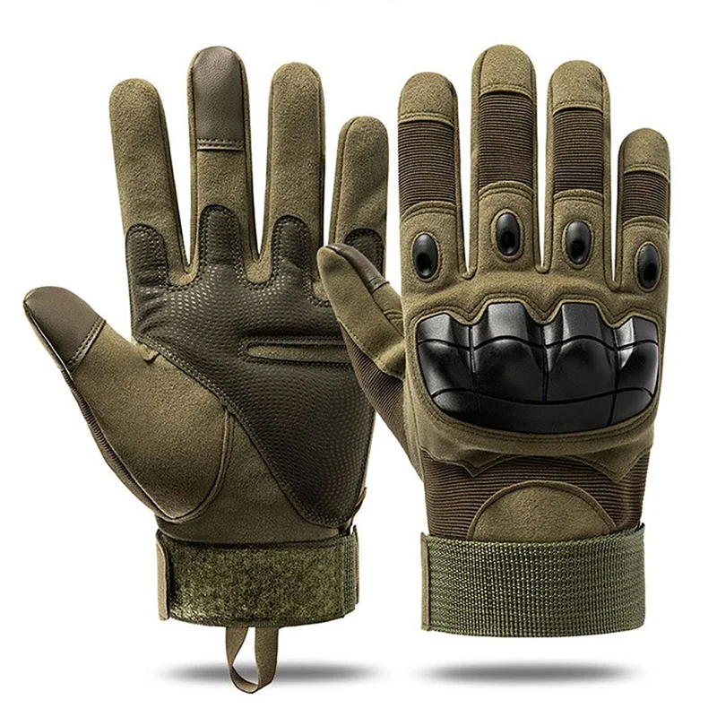 

Military Army Tactical Gloves Hard Knuckle Fingerless Gloves Bicycle Shooting Paintball Airsoft Motor Hiking Half Finger Gloves